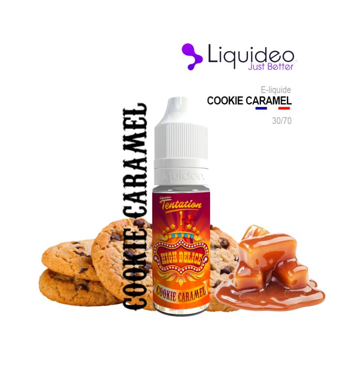 E-Liquide COOKIE CARAMEL Liquideo High Delice