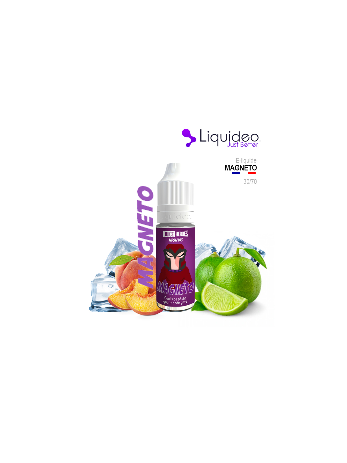 E-Liquide pêche citron vert MAGNETO - Liquideo