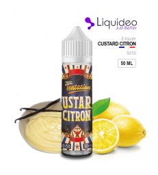 E-Liquide CUSTARD CITRON Liquideo