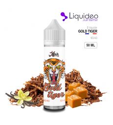 E-Liquide GOLD TIGER Liquideo Tabac Vanille Bourbon