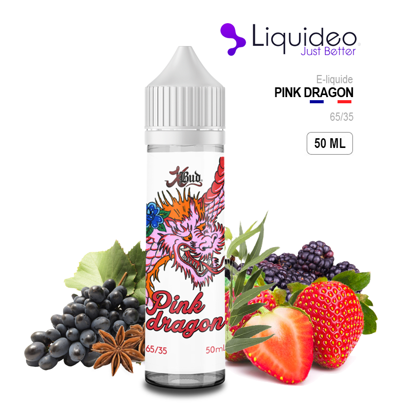 E-liquide Pink Dragon Liquideo - Le Vapoteur Discount