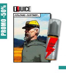 E-LIQUIDE COLONEL CUSTARD - T JUICE - Crème Anglaise Vanillée