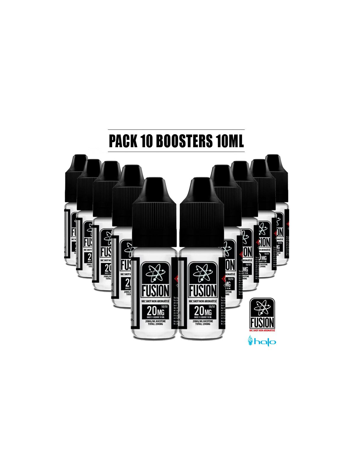 PACK 10 BOOSTERS 50/50 10 ml