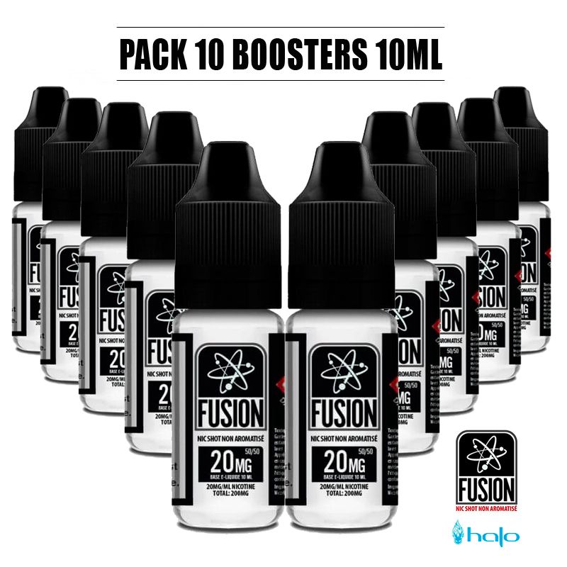 PACK 10 Booster Nicotine 50/50 10 ml