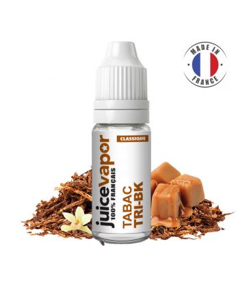 E-LIQUIDE TABAC Caramel Vanille Bourbon TRI-BK  - JUICE VAPOR