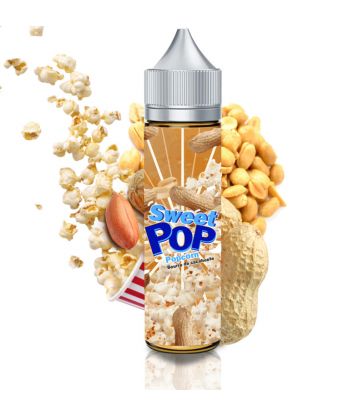E-liquide SWEET POP POPCORN BEURRE DE CACAHUÈTE 50 ml