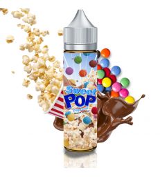 E-liquide SWEET POP POPCORN BONBON CHOCOLAT 50ML