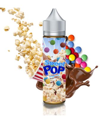 E-liquide SWEET POP POPCORN BONBON CHOCOLAT 50 ml