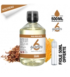 E-liquide 500ml MLB RED-BOX 6GARETTES