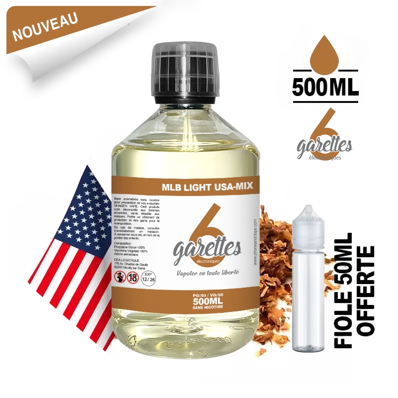 E-liquide 500ml USA-MIX 6GARETTES