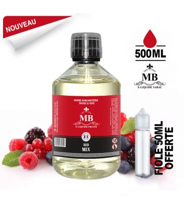 RED-MIX E-liquide 500ml MB