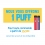1 PUFF OFFERTE