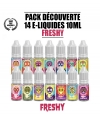 PACK FRESHY 14 E-LIQUIDES 10ml