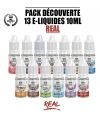 Pack REAL 13 e-liquides 10ml