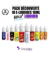 PACK LIQUIDEO DÉCOUVERTE FREEZE 10ml