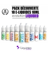 PACK LIQUIDEO DÉCOUVERTE ÉVOLUTION 10ml II