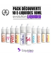 PACK LIQUIDEO DÉCOUVERTE ÉVOLUTION 10ml