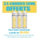 3 E-LIQUIDES 50ML OFFERT