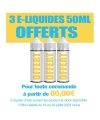 3 E-LIQUIDES 50ML OFFERT