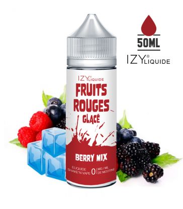 E-liquide FRUITS ROUGE GLACÉ IZY LIQUIDE 50ml