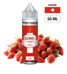 E-liquide Fraise 50 ml EUROLIQUIDE SUISSE