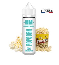 E-liquide POP CORN 50 ml HM PREMIUM