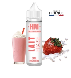 E-liquide LAIT FRAISE HM PREMIUM