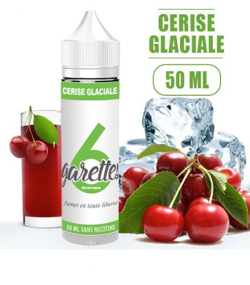 E-liquide CERISE GLACIALE 50ML 6Garettes