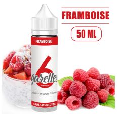 E-liquide FRAMBOISE 50ML 6Garettes