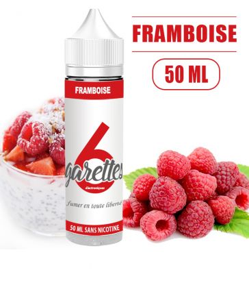 E-liquide FRAMBOISE 50 ml + sels de nicotine