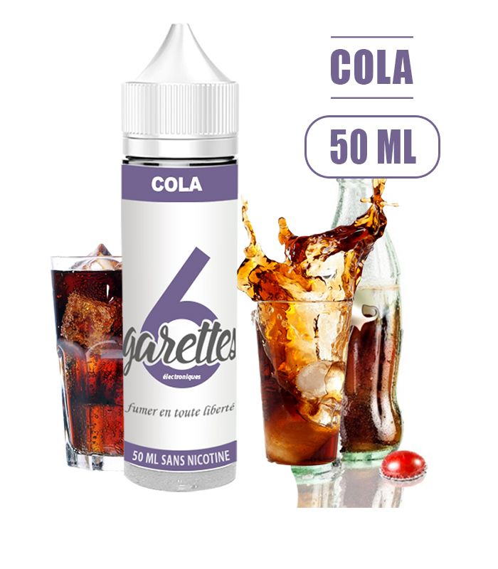 E-liquide COLA 50 ml + booster MENTHOL