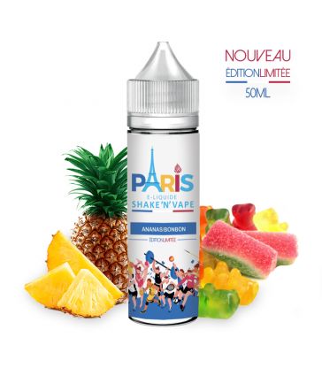 ANANAS BONBON 50 ml E-liquide PARIS
