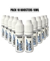 Pack 10 Boosters Nicotine 10 ml JUICE VAPOR