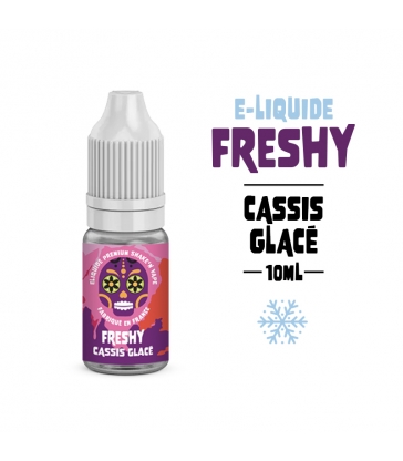 E-liquide CASSIS GLACÉ 10 ml FRESHY