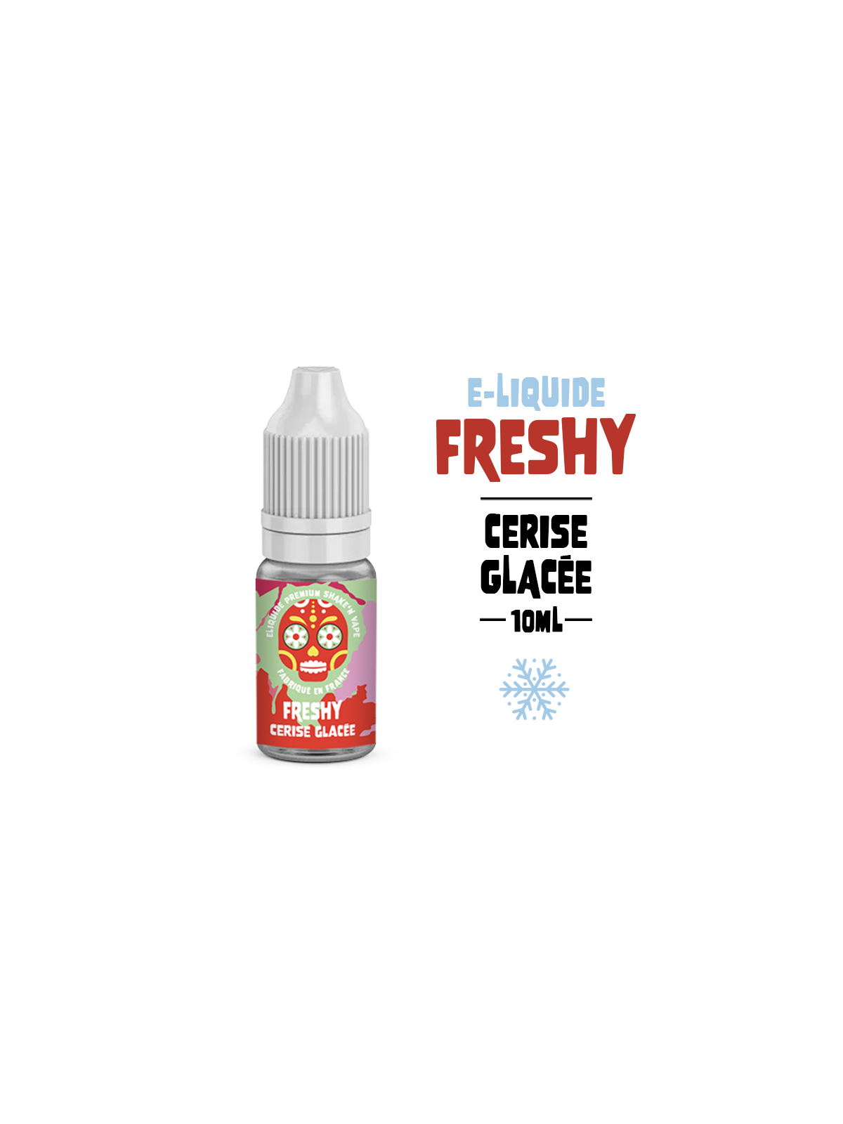 E-liquide CERISE GLACÉE 10 ml FRESHY