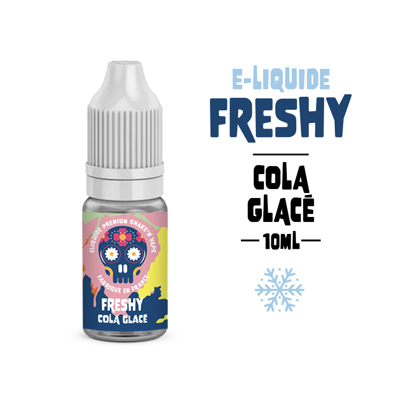 E-liquide COLA GLACÉ 10 ml FRESHY