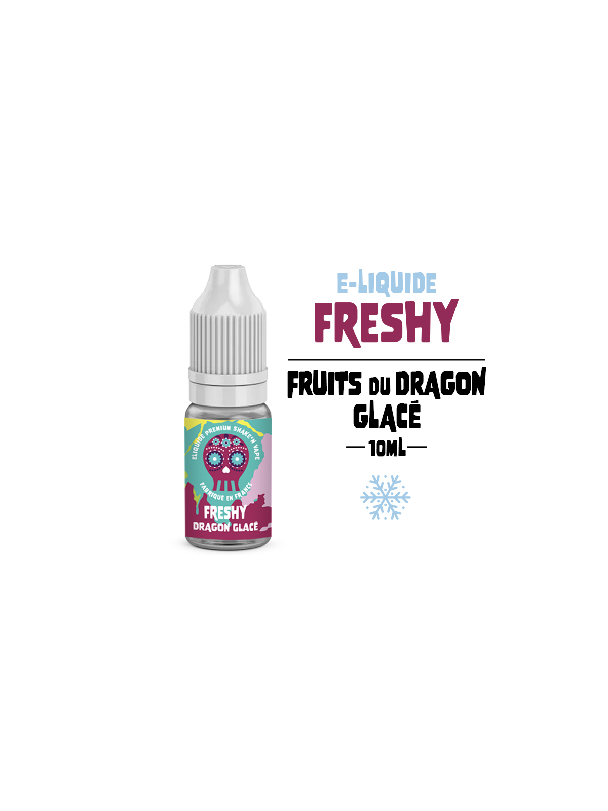 E-liquide DRAGON GLACÉ 10 ml FRESHY