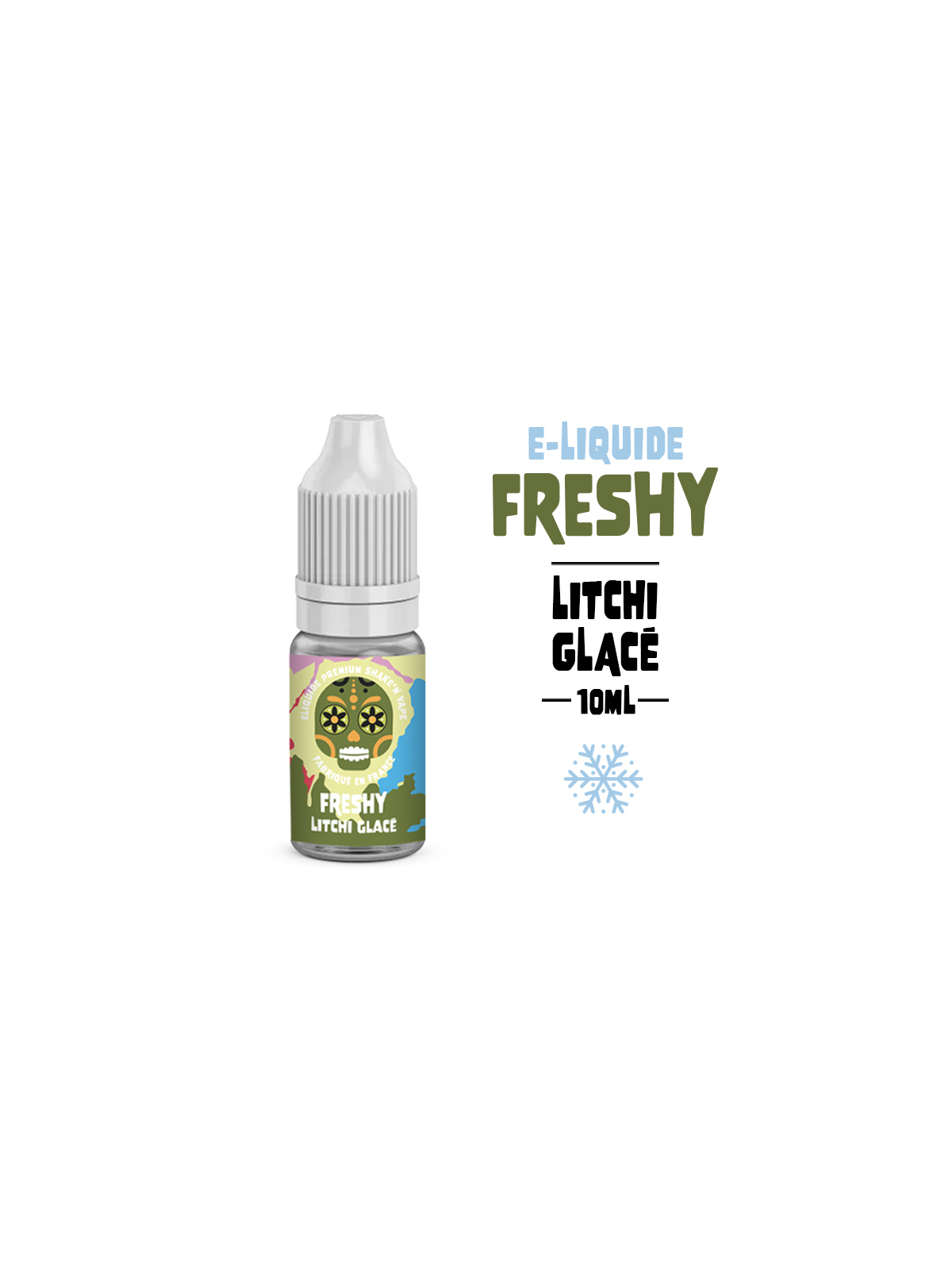 E-liquide LITCHI GLACÉ 10 ml FRESHY
