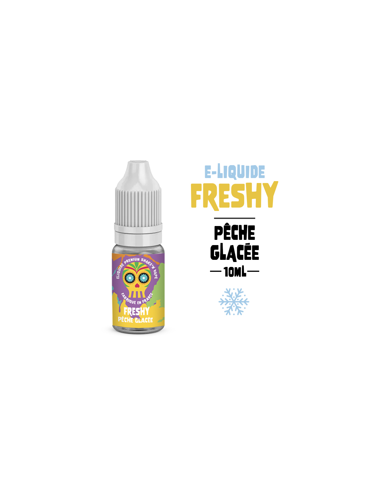 E-liquide PÊCHE GLACÉE 10 ml FRESHY