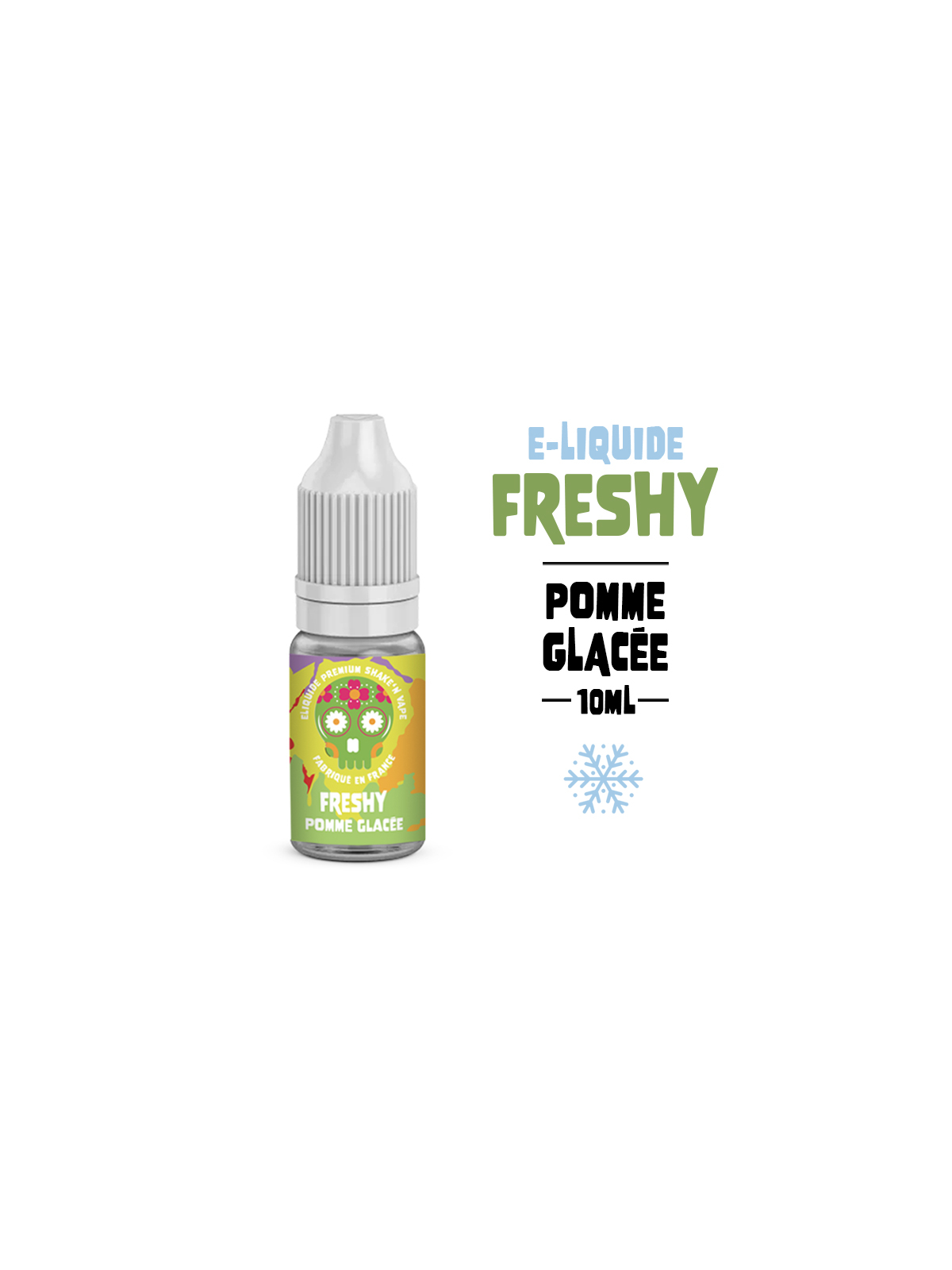 E-liquide POMME GLACÉE 10 ml FRESHY
