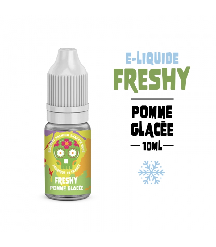 E-liquide POMME GLACÉE 10 ml FRESHY