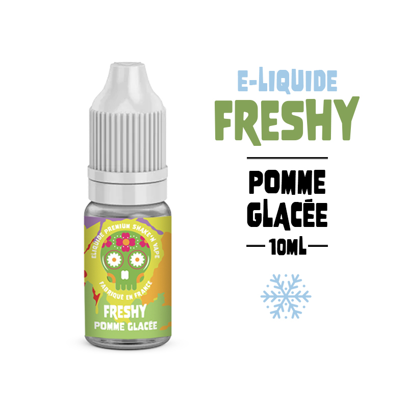 E-liquide POMME GLACÉE 10 ml FRESHY