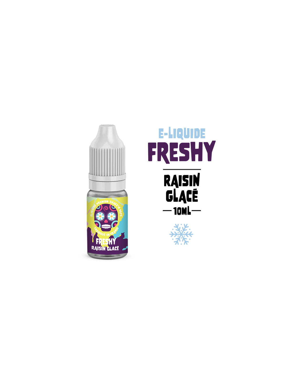 E-liquide RAISIN GLACÉ 10 ml FRESHY