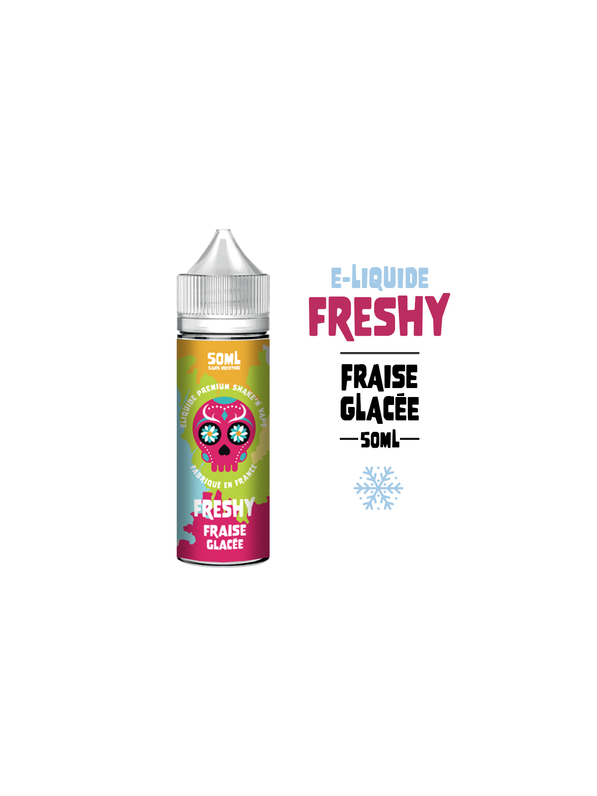 FRAISE GLACÉE 50 ml FRESHY