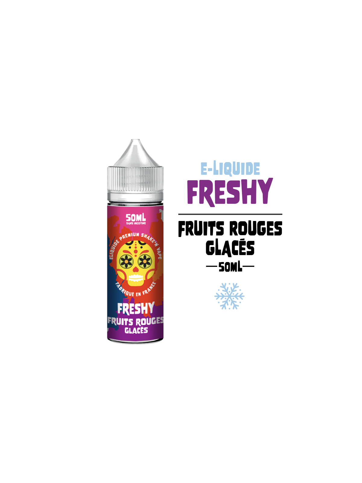 FRUITS ROUGES GLACÉS 50 ml FRESHY