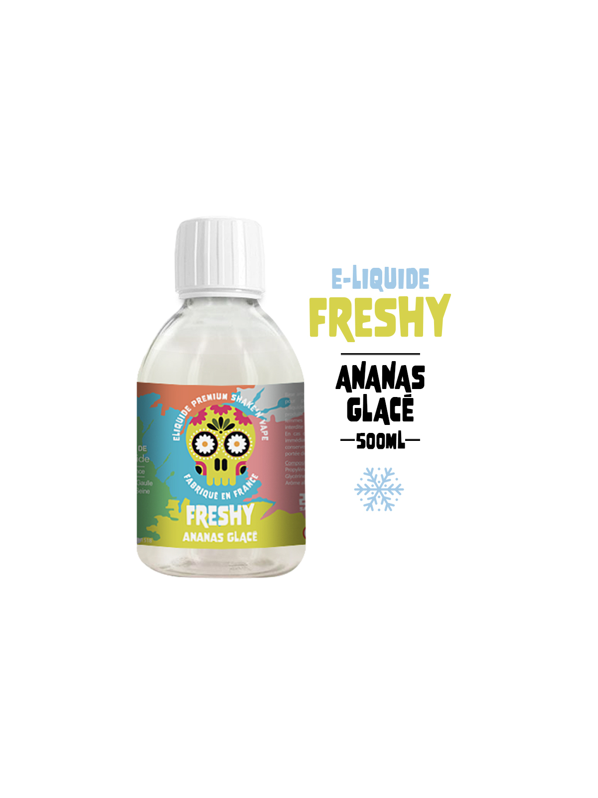ANANAS GLACÉ 500ml E-liquide FRESHY