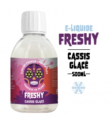 CASSIS GLACÉ 500ml E-liquide FRESHY