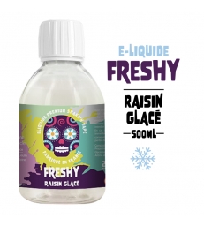 RAISIN GLACÉ 500ml E-liquide FRESHY