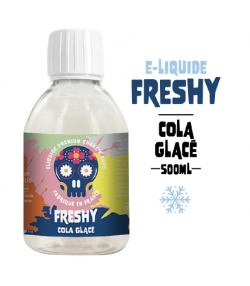 COLA GLACÉ 500ml E-liquide FRESHY
