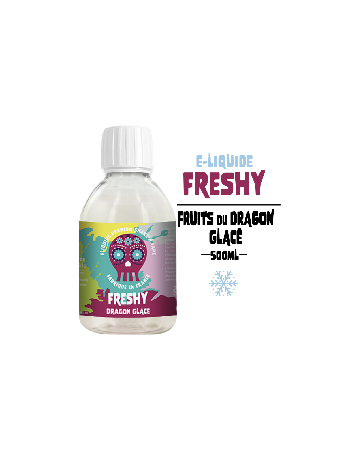FRUIT DU DAGRON GLACÉ 500ml E-liquide FRESHY